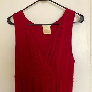 Matty M Red Maxi Dress